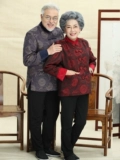 Осенняя праздничнная куртка, для среднего возраста, 60-70-80 лет