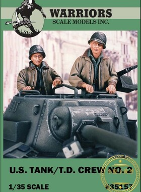 WARRIORS #35157 1/35 美国坦克兵树脂兵人