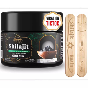 600 MG Pure Himalayan Shilajit Resin - Shilajit Suppleme