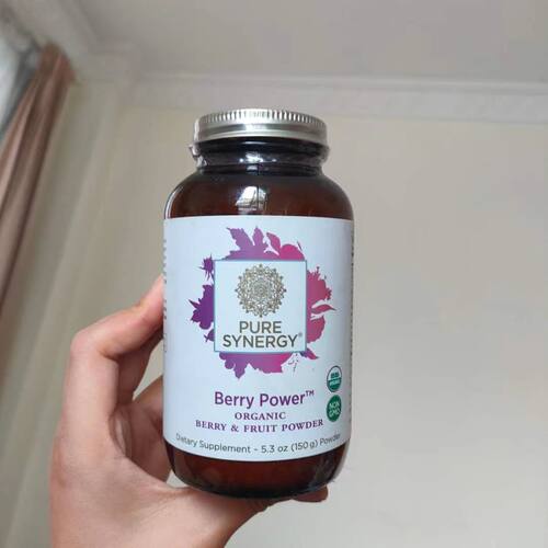 现货PURE SYNERGY Berry Power Powder USDA Organic 150g