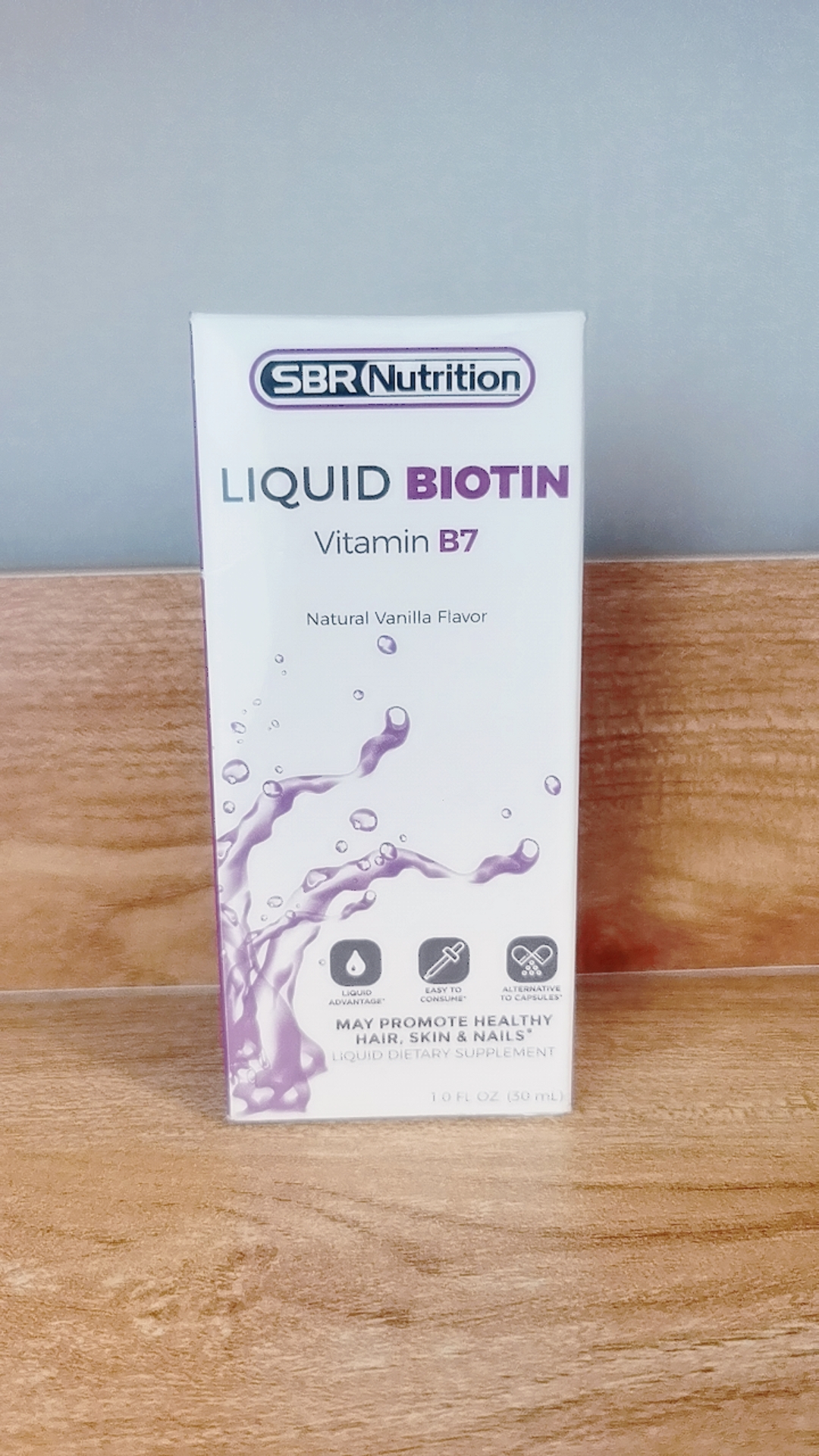 现货 SBR Nutrition Max Absorption Biotin Liquid