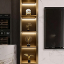 百搭软装 客厅书房时尚 搭配组合 饰摆件套装 现代轻奢金属时来运转装