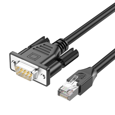 浮太 RJ45转串口线console连接线DB9串口9针公/母转网口调试线适用于思科路由器交换机服务器串口控制线