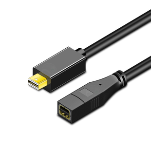 浮太mini dp公对母延长线高清连接线上下左右弯头平板电脑雷电DP