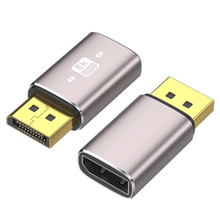 浮太DP弯头转接头1.4版8K60Hz标准dp上下左右弯L型90度直角延长线