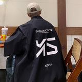 夏新款宽松短袖衬衫2025港风大码青年潮男半袖衬衣2836P40控58，男装衬衫，电商A034