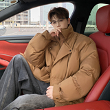 外景休闲棉服假两件外套大码棉袄青年男加厚棉衣6658P120控178，男装棉衣，电商A034