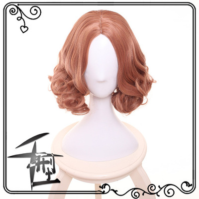 taobao agent Goddess Different Record 5 Persona5 Ouocui's cosplay wigs of fluffy short hair cos fake hair