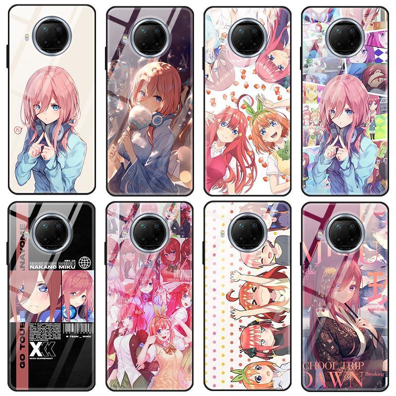 适用小米mix4中野三玖红米note9动漫note9Pro五等分的花嫁手机壳