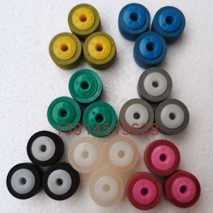 录音机压带轮 收录机/扩音机 彩色橡胶/硅胶压带轮13*8.3*6.3*2.5