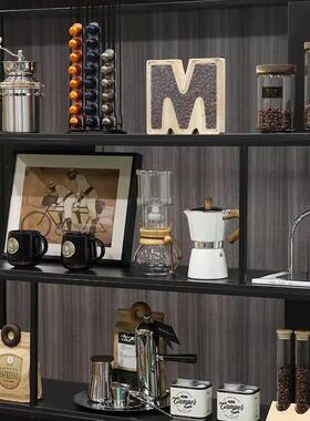 样板间厨房咖啡主题组合饰品