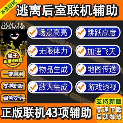逃离密室/逃离后室联机修改器Escape the Backrooms正版steam辅助