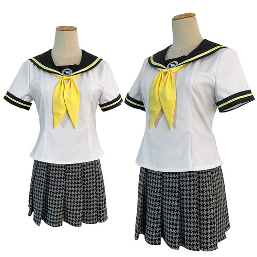 HOLOUNCOSER小欧家女神异闻P4八十神高夏季校服久慈川理世COS服