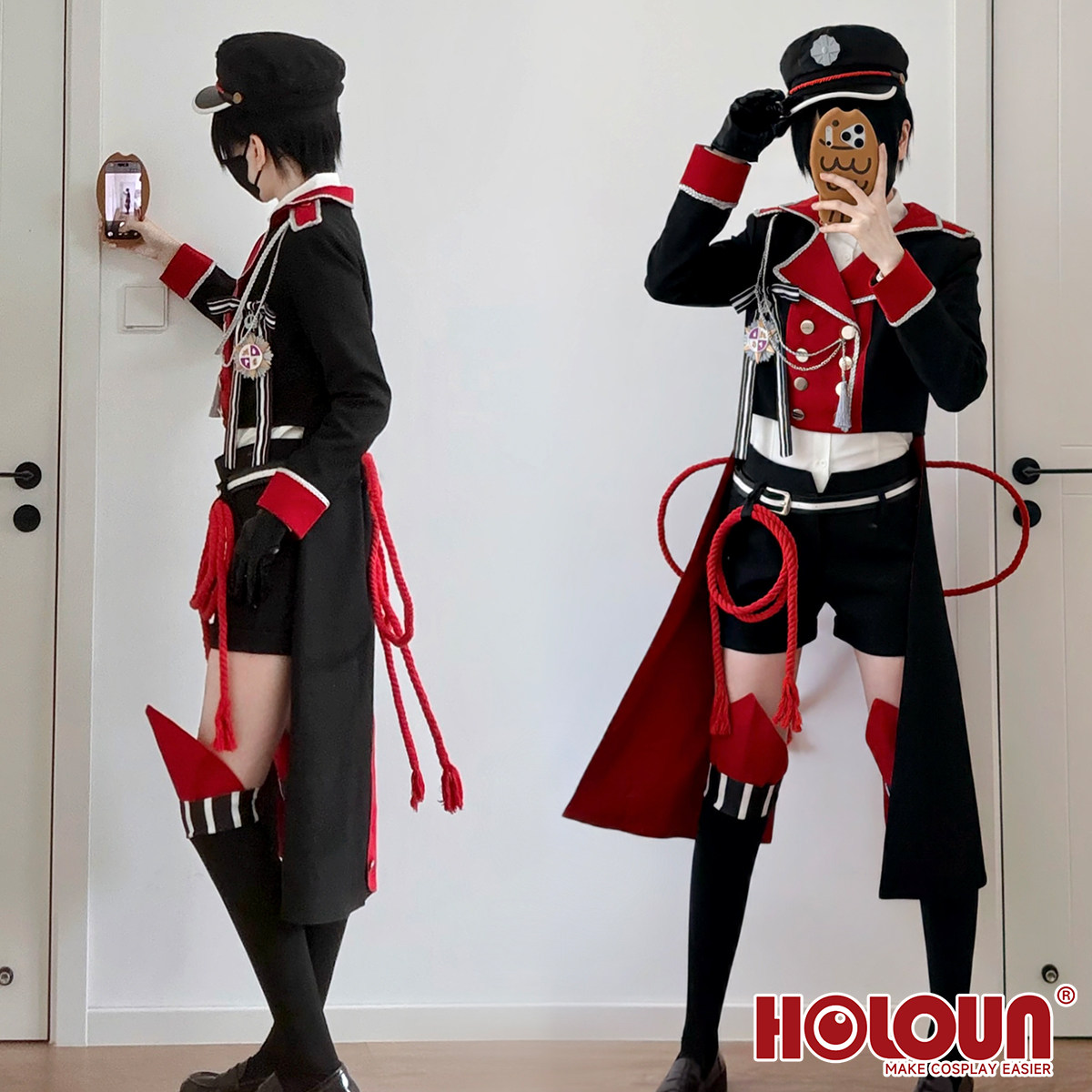 HOLOUNCOSER小欧家地缚少年花子君打歌服偶像花子君COS服
