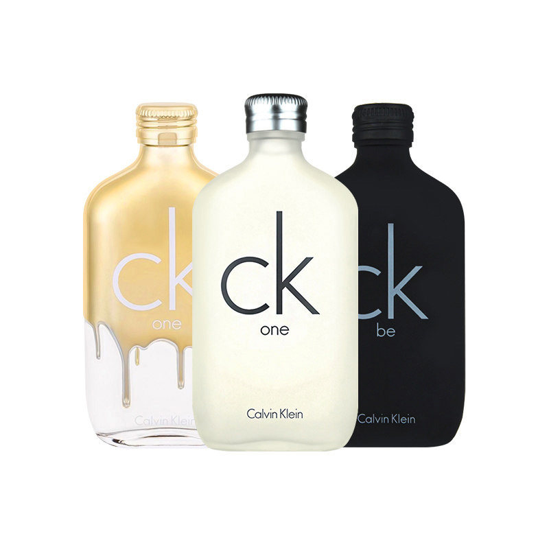 CK one be炫金 铂金男士女士中性淡香水50 100ml持久清新学生礼物