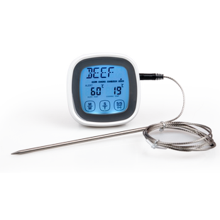 商用报警烤箱温度计烘焙厨房水温表油温 电子食物液体食品测温仪