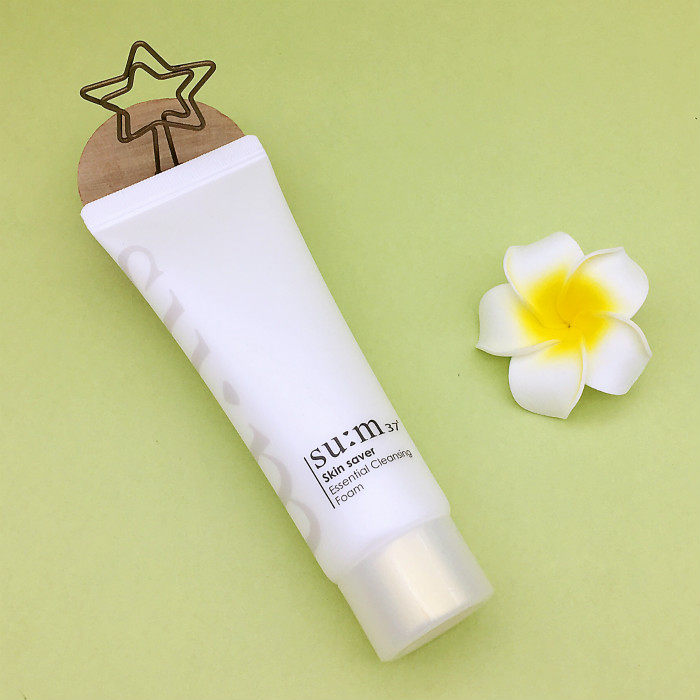 韩国苏秘sum37呼吸精华洁面泡沫洗面奶40ml中样小样 孕妇可用