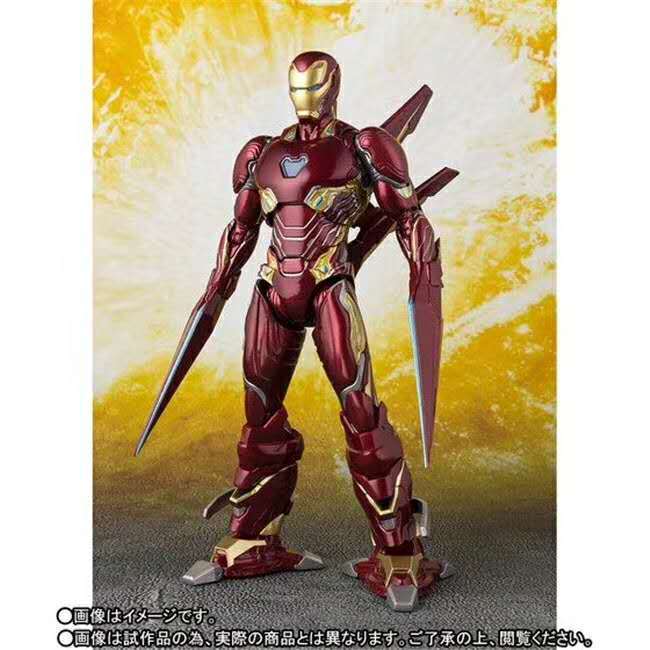 漫威SHF 复仇者联盟4终极之战 钢铁侠 MK50 武器套装版 超合金