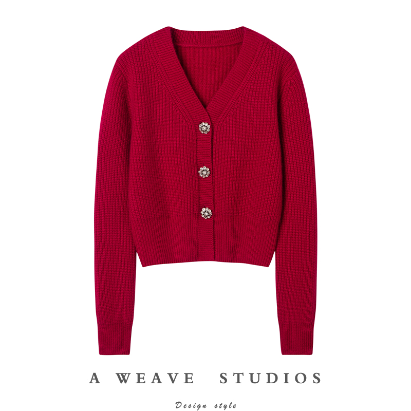 金贝绒高端100%纯山羊绒衫