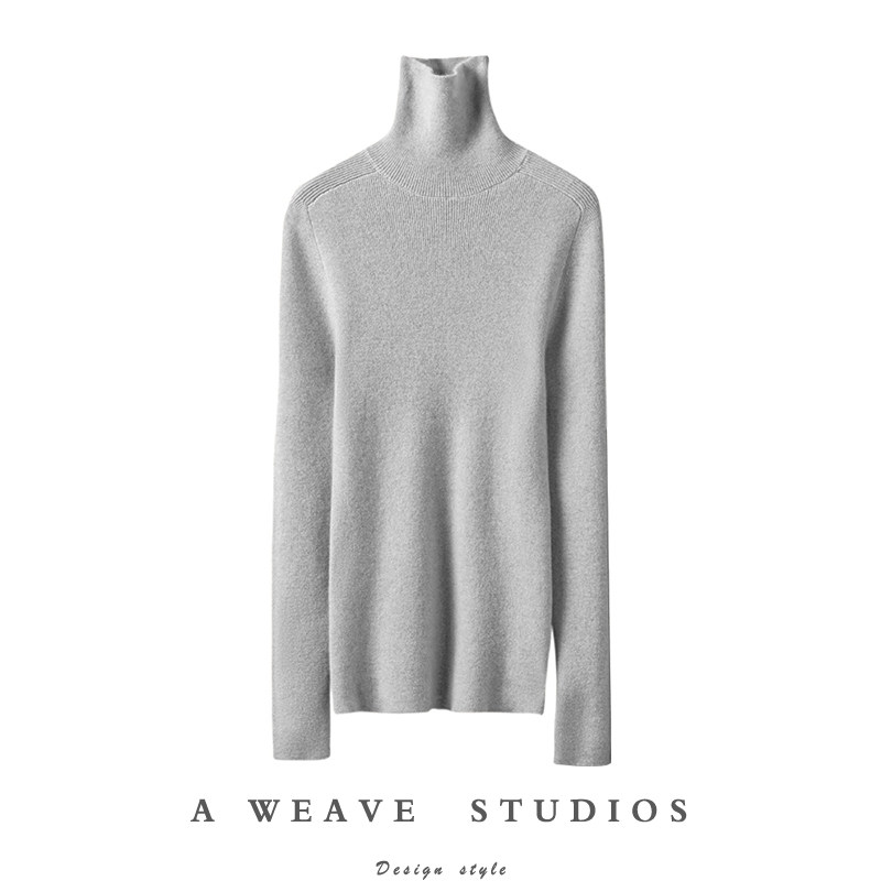 金贝绒高端100%纯山羊绒衫