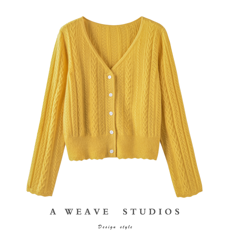 金贝绒高端100%纯山羊绒衫