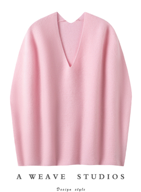 JBR高水准版型！新款V领100%纯山羊绒坎肩女针织羊绒背心秋冬季