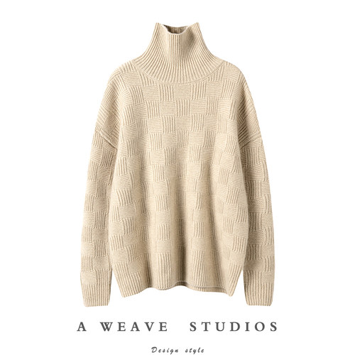 金贝绒高端100%纯山羊绒衫