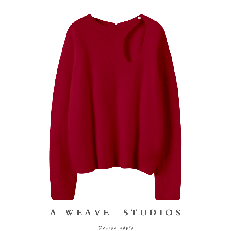 金贝绒高端100%纯山羊绒衫