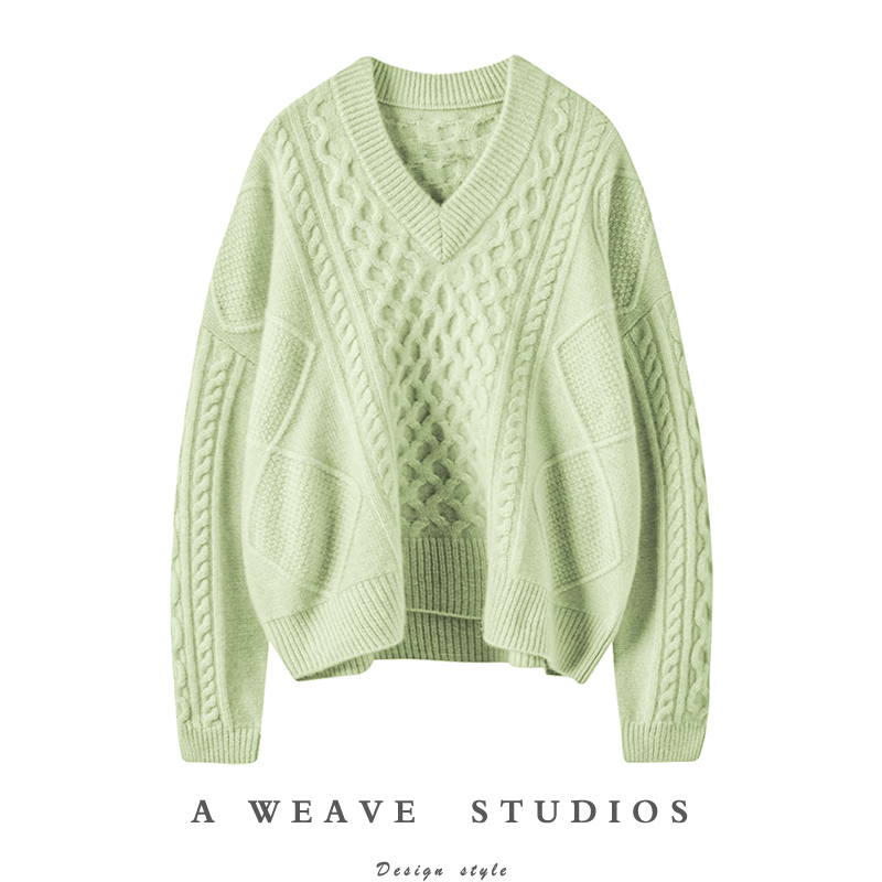 金贝绒高端100%纯山羊绒衫