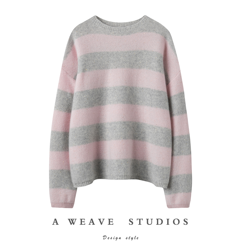 金贝绒高端100%纯山羊绒衫