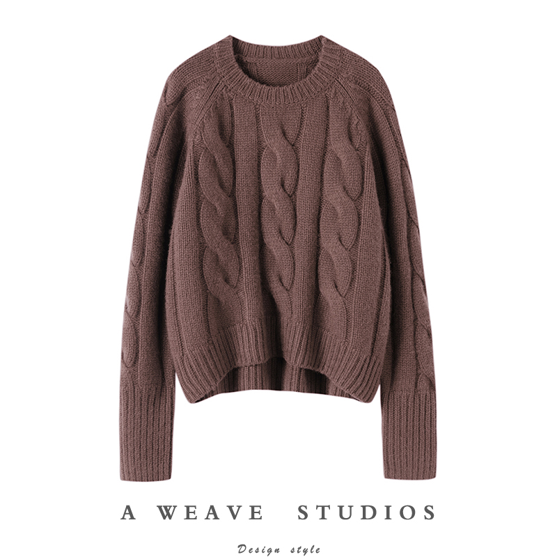 金贝绒高端100%纯山羊绒衫