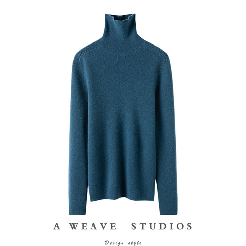 金贝绒高端100%纯山羊绒衫