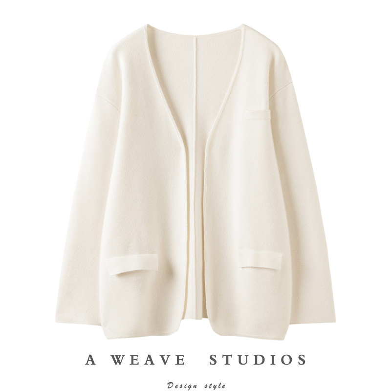 越穿越爱！加厚四平针！山羊绒开衫女纯羊绒毛衣针织外套秋冬套装,女装/女士精品,羊绒衫,淘宝优惠券,粉丝福利购,淘宝优惠卷