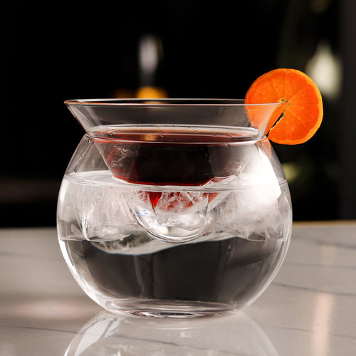 高级感酒吧专用调酒杯烈酒