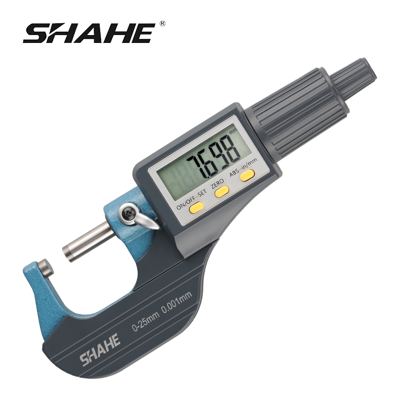 SHAHE/ÈýºÍÊýÏÔǧ·Ö³ß0-25mm 0.001µç×ÓÊýÏÔÍ⾶ǧ·Ö³ßÂÝÐý²â΢Æ÷