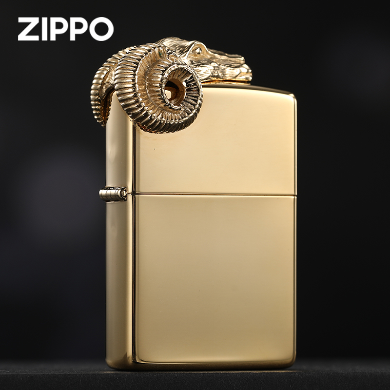 Zippo打火机正品全新1991年日版原厂金顶羊原包装出厂收藏送礼物