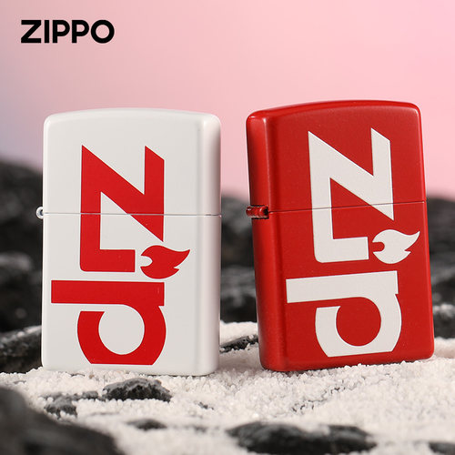 zippo打火机彩印双面大标