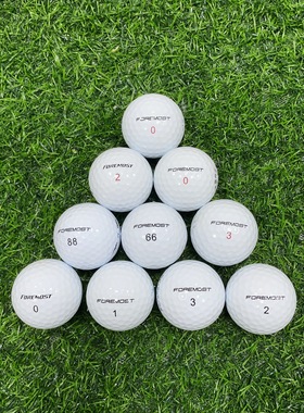 包邮50个FOREMOST三四层台湾高尔夫球Titleist远距离高水准二手球