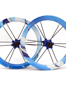 精品Strider Kokua Puky平衡车滑步车12寸双层铝合金轮组85 95mm