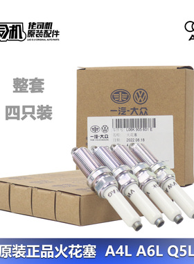 适用奥迪A4LB9Q5LA6LQ3大众迈腾CC火花塞三代ea888双铂金正品原厂
