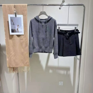 NUTS女装专柜正品国内代购2024冬季新款毛织短外套5420532A1