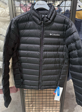 哥伦比亚2025秋冬Columbia户外男士650蓬立领防风羽绒服WE9860