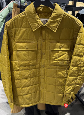 北面户外男式防泼水保暖棉服外套