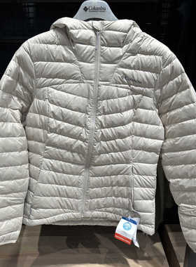 现货哥伦比亚秋冬Columbia户外650蓬羽绒服女保暖连帽外套WR9006