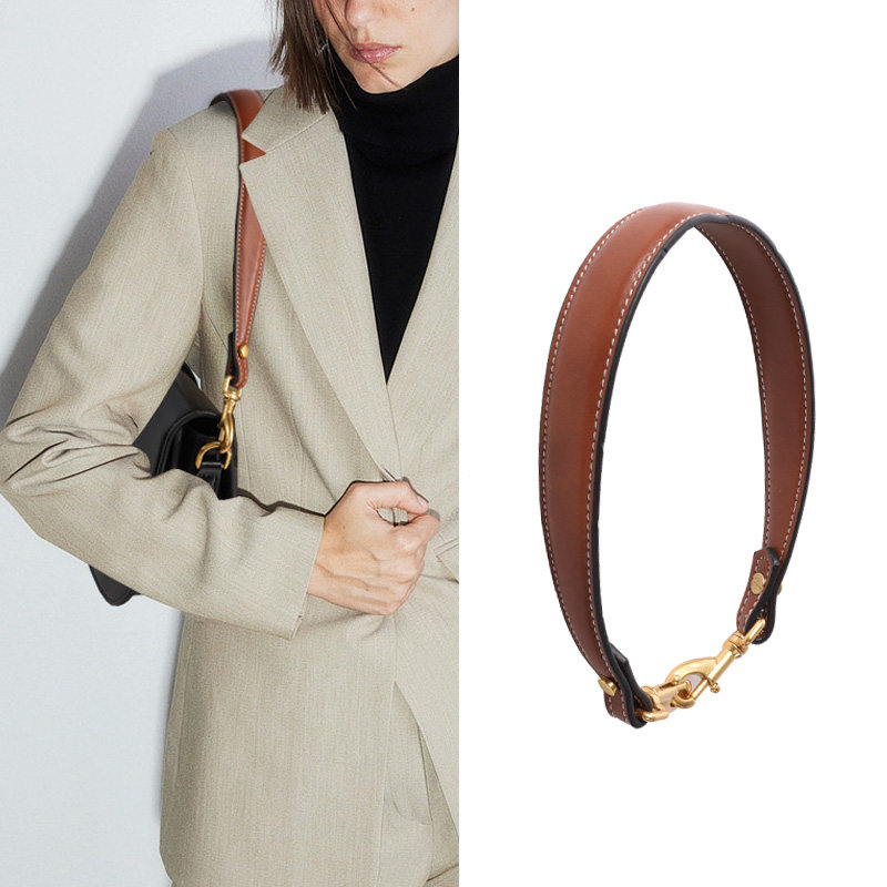 单肩手提女款挎包冬季黑色2023新款包带手提包配件手拎包带腋下包