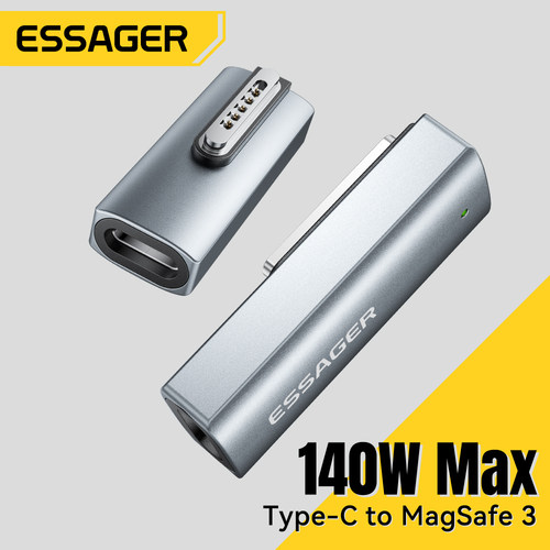 Essager Type-C To Magsafe 3 Magnetic Adapter PD3.1 140W Fast