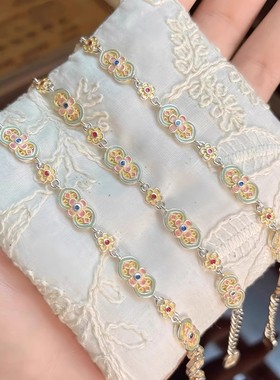 官方正品丨桃郁香国风新中式手链轻奢气质小众叠戴百搭高颜值手饰