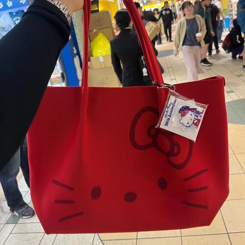 大容量帆布包HelloKitty可爱百搭