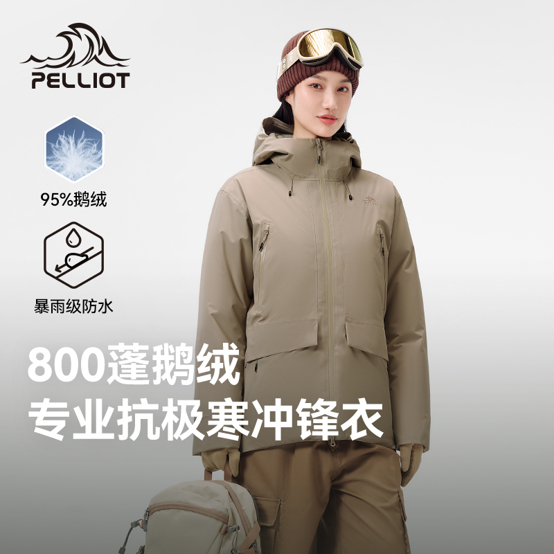 伯希和登山服羽绒冲锋衣