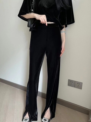 通勤长裤摩登摩登197丝绒